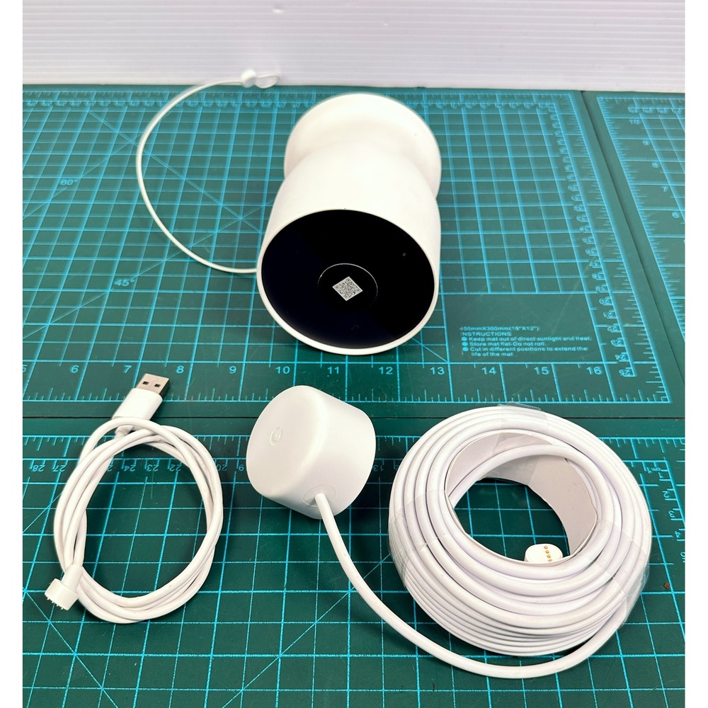 Google Nest Cam Battery 2nd Gen Security Camera Bundle 10m Weatherproof Cable
